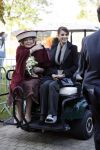 Lelystad 1 november 2006
Koning Abdullah van Jordanie en zijn vrouw Koningin Rania samen met koningin Beatrix op bezoek bij de Batavia.
