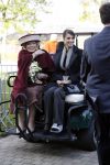 Lelystad 1 november 2006
Koning Abdullah van Jordanie en zijn vrouw Koningin Rania samen met koningin Beatrix op bezoek bij de Batavia.