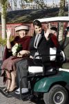 Lelystad 1 november 2006
Koning Abdullah van Jordanie en zijn vrouw Koningin Rania samen met koningin Beatrix op bezoek bij de Batavia.