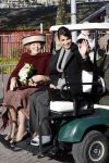 Lelystad 1 november 2006
Koning Abdullah van Jordanie en zijn vrouw Koningin Rania samen met koningin Beatrix op bezoek bij de Batavia.