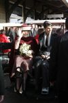 Lelystad 1 november 2006
Koning Abdullah van Jordanie en zijn vrouw Koningin Rania samen met koningin Beatrix op bezoek bij de Batavia.