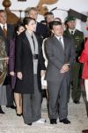 Lelystad 1 november 2006
Koning Abdullah van Jordanie en zijn vrouw Koningin Rania samen met koningin Beatrix op bezoek bij de Batavia.