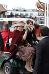 Lelystad 1 november 2006
Koning Abdullah van Jordanie en zijn vrouw Koningin Rania samen met koningin Beatrix op bezoek bij de Batavia.