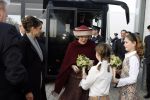 Zeewolde 1 november 2006
Koning Abdullah Koningin Rania en Koningin Beatrix op bezoek bij de spyker fabriek waar ze rondgeleid worden door Viktor Muller.