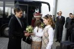 Zeewolde 1 november 2006
Koning Abdullah Koningin Rania en Koningin Beatrix op bezoek bij de spyker fabriek waar ze rondgeleid worden door Viktor Muller.
