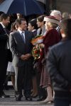 Zeewolde 1 november 2006
Koning Abdullah Koningin Rania en Koningin Beatrix op bezoek bij de spyker fabriek waar ze rondgeleid worden door Viktor Muller.