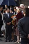 Zeewolde 1 november 2006
Koning Abdullah Koningin Rania en Koningin Beatrix op bezoek bij de spyker fabriek waar ze rondgeleid worden door Viktor Muller.