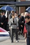 Zeewolde 1 november 2006
Koning Abdullah Koningin Rania en Koningin Beatrix op bezoek bij de spyker fabriek waar ze rondgeleid worden door Viktor Muller.