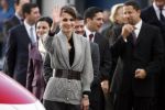 Zeewolde 1 november 2006
Koning Abdullah Koningin Rania en Koningin Beatrix op bezoek bij de spyker fabriek waar ze rondgeleid worden door Viktor Muller.