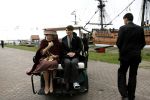 Lelystad 1 november 2006
Koning Abdullah van Jordanie en zijn vrouw Koningin Rania samen met koningin Beatrix op bezoek bij de Batavia.