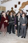 Lelystad 1 november 2006
Koning Abdullah van Jordanie en zijn vrouw Koningin Rania samen met koningin Beatrix op bezoek bij de Batavia.