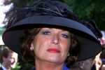 Nijenrode, 9 Juni 1999
Haringparty, Marianne Frequin, de ex-vrouw van willibrord Frequin