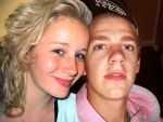 Nick de Reus uit Lemmer met zijn vriendin 2006