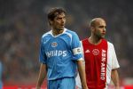 Amsterdam 12 november 2006
AJAX-PSV 0-1 in de arena.Philip Cocu en Gabri 
Peter Smulders bv