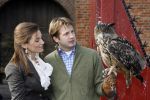 Muiden 3 september 2006
Prinses Aimee en Prins Floris bij muiderslot voor make af difference day. met roofvogel uil