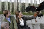 Muiden 3 september 2006
Prinses Aimee en Prins Floris bij muiderslot voor make af difference day. met roofvogel uil