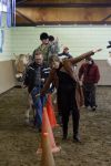 Almere 3 november 2006
Prinses laurentien op manege met verstandelijk gehandicapten voor Make a difference day.