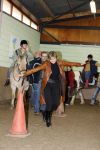 Almere 3 november 2006
Prinses laurentien op manege met verstandelijk gehandicapten voor Make a difference day.