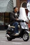 Amsterdam 30 oktober 2006
Ruud Gullit op vespa scooter.