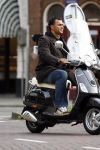 Amsterdam 30 oktober 2006
Ruud Gullit op vespa scooter.