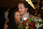 Apeldoorn 2 november 2006
Premiere My fair lady .
Thom Hofmann met zijn vrouw