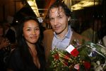 Apeldoorn 2 november 2006
Premiere My fair lady .
Thom Hofmann met zijn vrouw