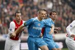 Amsterdam 12 november 2006
AJAX-PSV 0-1 in de arena.Timmy Simons en Johnny Heitinga
Peter Smulders bv
