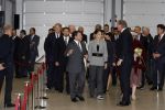 Zeewolde 1 november 2006
Koning Abdullah Koningin Rania en Koningin Beatrix op bezoek bij de spyker fabriek waar ze rondgeleid worden door Viktor Muller.