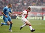 Amsterdam 12 november 2006
AJAX-PSV 0-1 in de arena. Wesley Sneijder met Timmy Simons
Peter Smulders bv