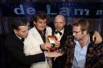 Amsterdam 20 oktober 2006
Uitreiking televizierring in het ij theater.
winnaars de Lama's met Ruben v d Meer(kaal) Ruben Nicolai(wit)
Tijl Beckand en Patrick Lodiers (bril.