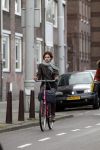 Amsterdam 16 oktober 2009
Anna Drijver op de fiets.
Peter Smulders bv