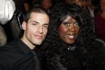 Amsterdam 3 november 2009
Modeshow en feestje in het college hotel. Bergit Lewis met vriend
Peter Smulders bv
