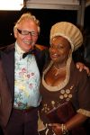 Amsterdam 24 oktober 2009
Premiere Musical over Nelson mandela in carre.  Gerda Havertong met man
Peter Smulders bv