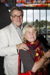 Hilversum 26 oktober 2009
Presentatie dvd en cd Ramses Shaffy bij beeld en geluid. Jeroen Krabbe met zijn vrouw Herma
Peter Smulders bv