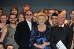 Den Haag 28 oktober 2009
Prinses Maxima Prins Willem Alexander Koningin Beatrix Prins Laurentien en Prins Constantijn bij opening Holland festival in Lucent danstheater.
Peter Smulders bv