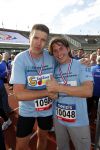 Amsterdam 18 oktober 2009
Wendy v Dijk geeft het startschot van de 7.5 km van Menzis bij de amsterdam marathon. Er wordt gelopen voor de stichting Semmy.
 Wendy is 4 en een halve maand zwanger. Haar broer Mike loopt ook mee alsmede Lodewijk Hoekstra.
Peter Smulders bv