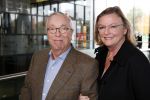 Hilversum 26 oktober 2009
Presentatie dvd en cd Ramses Shaffy bij beeld en geluid. Louis v Dijk met vrouw
Peter Smulders bv