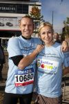 Amsterdam 18 oktober 2009
Wendy v Dijk geeft het startschot van de 7.5 km van Menzis bij de amsterdam marathon. Er wordt gelopen voor de stichting Semmy.
 Wendy is 4 en een halve maand zwanger. Haar broer Mike loopt ook mee alsmede Lodewijk Hoekstra.
Peter Smulders bv