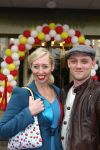 Eindhoven, 11 Oktober 2009
Premiere Pipo de Clown in stadsschouwburg
Plien v Beusekom met man
Foto Peter Smulders BV