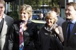 Rotterdam 28 oktober 2009
Prinses Laurentien Prins Constantijn en Prinses Irene arriveren in een electrische mini cooper bij bijeenkomst.
Peter Smulders bv