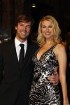 Amsterdam 26 oktober 2009
Premiere terug naar de kust in Tuschinski. Susan Smit met vriend
Peter Smulders bv