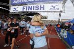 Amsterdam 18 oktober 2009
Wendy v Dijk geeft het startschot van de 7.5 km van Menzis bij de amsterdam marathon. Er wordt gelopen voor de stichting Semmy.
 Wendy is 4 en een halve maand zwanger. Haar broer Mike loopt ook mee alsmede Lodewijk Hoekstra.
Peter Smulders bv