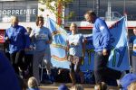 Amsterdam 18 oktober 2009
Wendy v Dijk geeft het startschot van de 7.5 km van Menzis bij de amsterdam marathon. Er wordt gelopen voor de stichting Semmy.
 Wendy is 4 en een halve maand zwanger. Haar broer Mike loopt ook mee alsmede Lodewijk Hoekstra.
Peter Smulders bv
