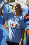 Amsterdam 18 oktober 2009
Wendy v Dijk geeft het startschot van de 7.5 km van Menzis bij de amsterdam marathon. Er wordt gelopen voor de stichting Semmy.
 Wendy is 4 en een halve maand zwanger. Haar broer Mike loopt ook mee alsmede Lodewijk Hoekstra.
Peter Smulders bv