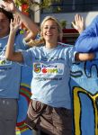 Amsterdam 18 oktober 2009
Wendy v Dijk geeft het startschot van de 7.5 km van Menzis bij de amsterdam marathon. Er wordt gelopen voor de stichting Semmy.
 Wendy is 4 en een halve maand zwanger. Haar broer Mike loopt ook mee alsmede Lodewijk Hoekstra.
Peter Smulders bv