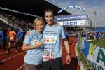 Amsterdam 18 oktober 2009
Wendy v Dijk geeft het startschot van de 7.5 km van Menzis bij de amsterdam marathon. Er wordt gelopen voor de stichting Semmy.
 Wendy is 4 en een halve maand zwanger. Haar broer Mike loopt ook mee alsmede Lodewijk Hoekstra.
Peter Smulders bv
