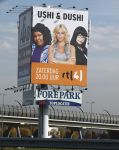 Den Haag 28 oktober 2009
Billboard wendy v Dijk voor programma Ushi en Dushi op de A4 ter hoogte van Den Haag.
Peter Smulders bv