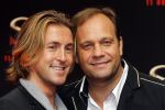 Amsterdam 3 november 2010
Premiere van de film Sint in de stopera van Amsterdam. Carlo Boszhard met vriend
Peter Smulders bv