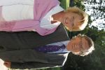 Breukelen 16 juni 2010
Haringparty op Neyenrode.
Denise Mooy met vriend
Peter Smulders bv