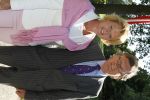 Breukelen 16 juni 2010
Haringparty op Neyenrode.
Denise Mooy met vriend
Peter Smulders bv